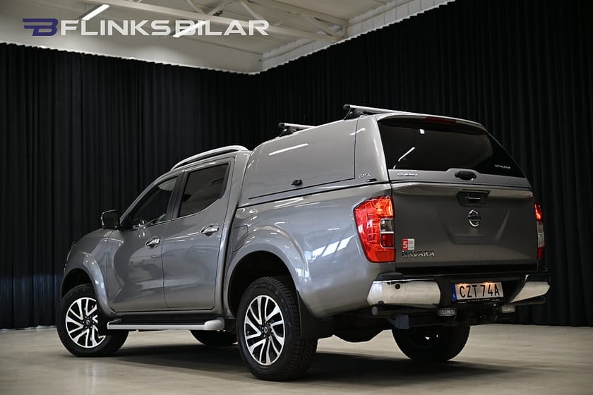 Bild 4 av Nissan Navara Dubbelhytt 190HK Automat|Tekna|Dubbelhytt|Kåpa|Webasto|Moms|SeUtr!