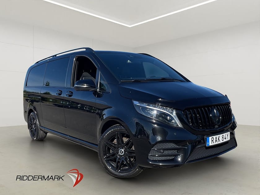 Bild 1 av Mercedes-Benz V 300d 4MATIC 3.2t 300 AMG Värmare Drag Burm Skinn Moms