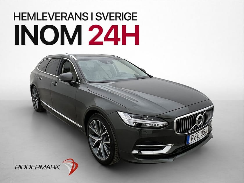 Bild 1 av Volvo V90 T8 AWD 392hk Inscription Pano 360° VOC Värm Läder
