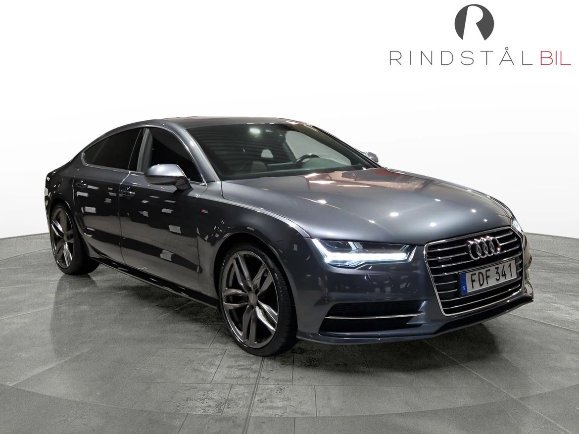 Audi A7 Sportback 3.0 TDI V6 clean diesel quattro S Tronic, 218hk, 2016