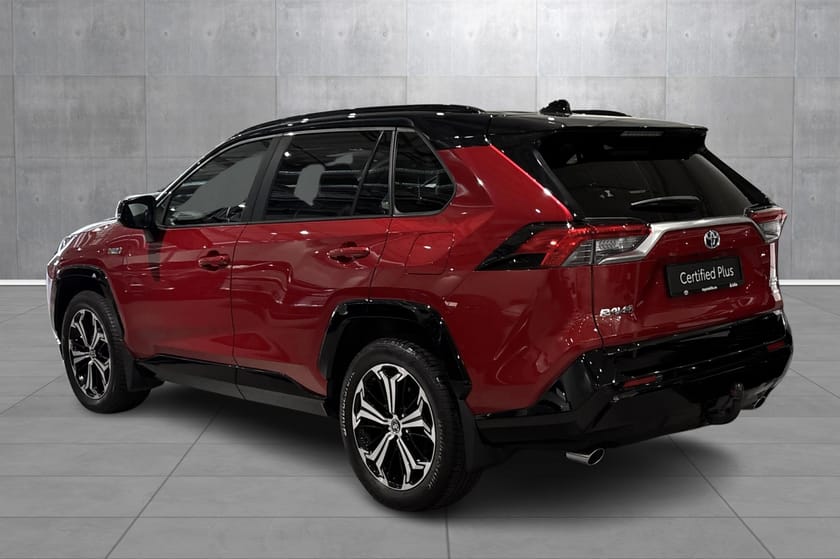 Bilde 3 av Toyota RAV4 Plug-in Hybrid Executive Bitone, Rød med sort tak, h-feste, skinn