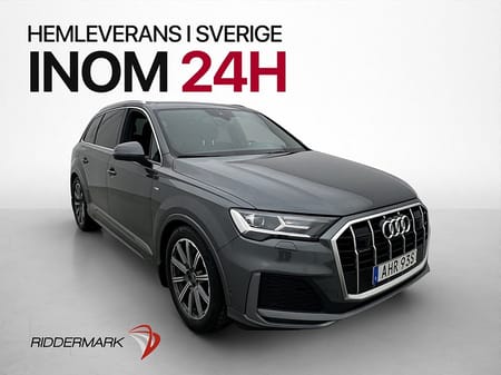 Audi Q7 45 TDI quattro 7-Seater S Line 7-Sits Luftfj Värmare Cockpit