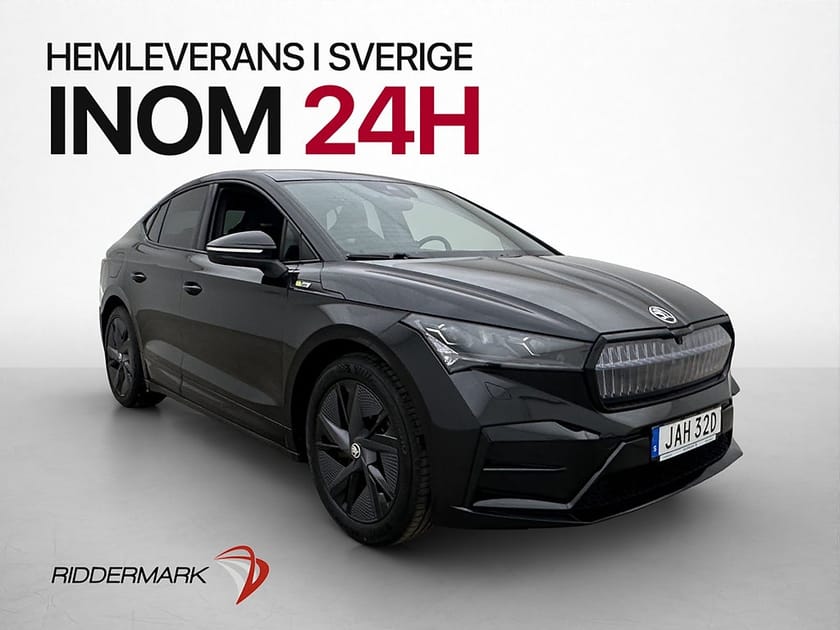 Bild 1 av Škoda Enyaq Coupé RS iV Skoda 299hk Dragkrok Panorama Matrix MOMS