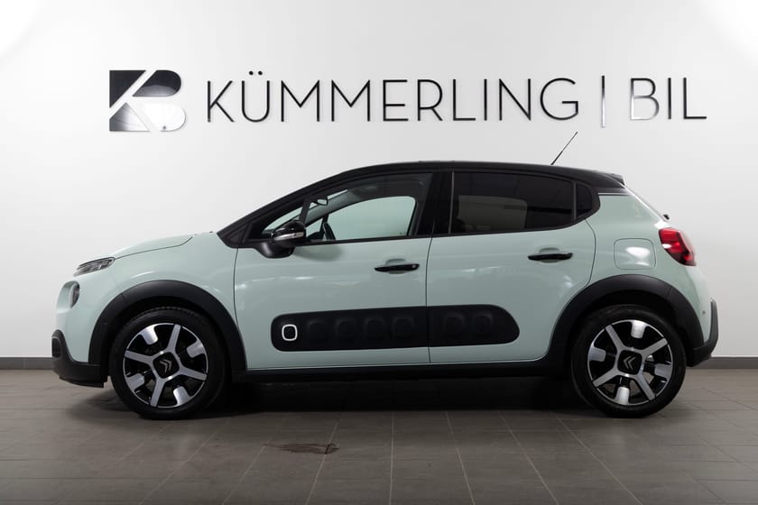 Bild 1 av Citroën C3 1.2 PureTech 82hk Panorama/Keyless/Carplay/Bkamera
