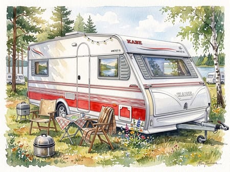 Kabe Trailer Ametist Gle Ks - Långbäddar, 1490kg
