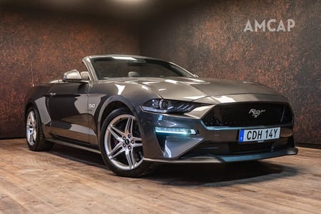 Ford Mustang GT Cabriolet Convertible 450hk | B&O | 55th | Brembo | 2760 kr/må