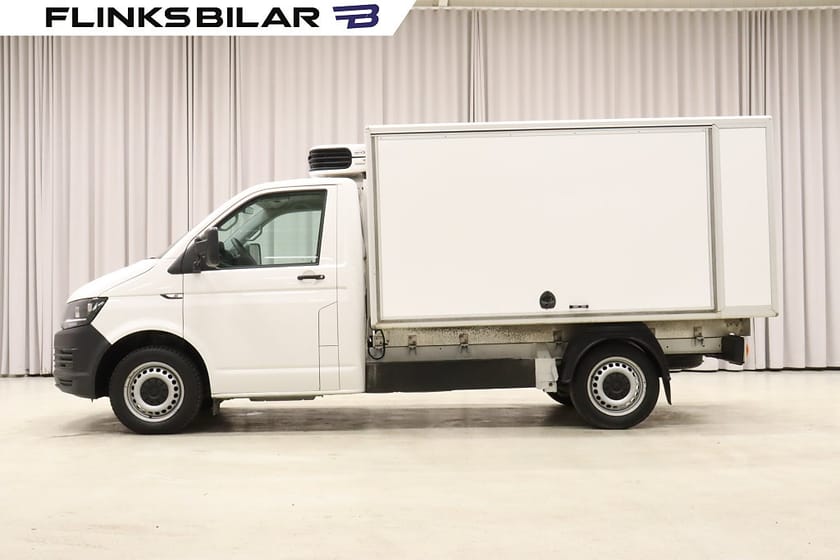 Bild 1 av Volkswagen Transporter Chassi Cab 102HK Kylbil Kåpa Värmare Moms