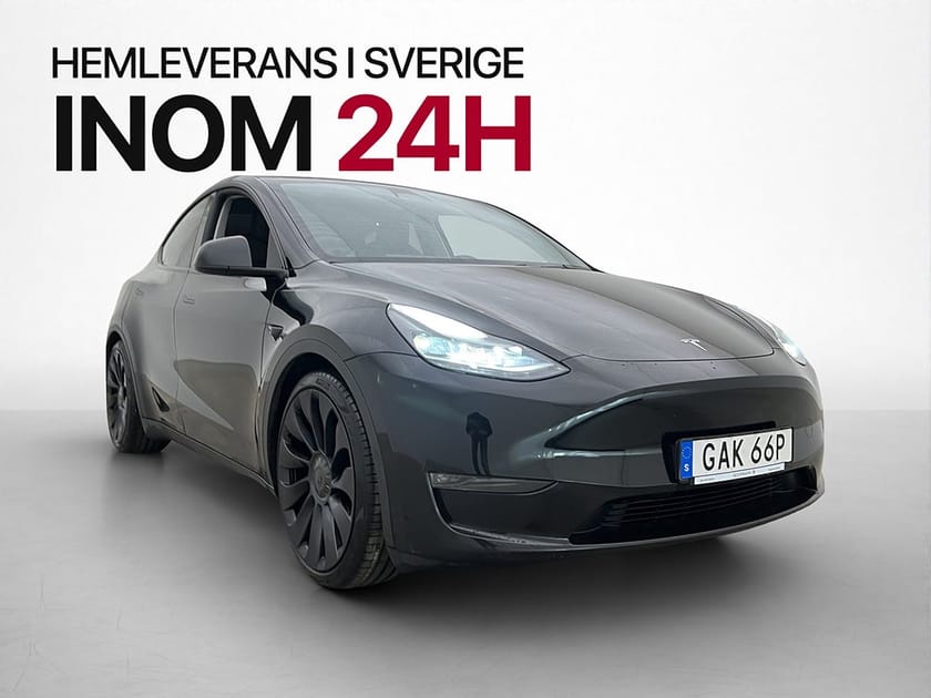 Bild 3 av Tesla Model Y Performance 534hk AWD Autopilot MOMS Drag