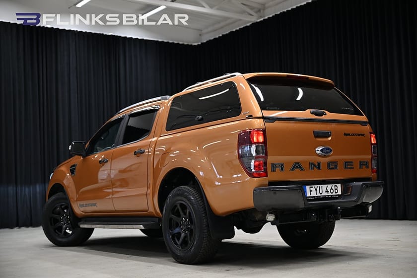 Bild 5 av Ford Ranger Dubbelhytt 213HK Automat|Wildtrack|Kåpa|Inredd|Dubbelgolv|SeUtr!