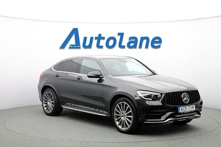 Mercedes-Benz GLC 220 d Coupé 4MATIC AMG, Burmester®, Cockpit, Värmare 194hk