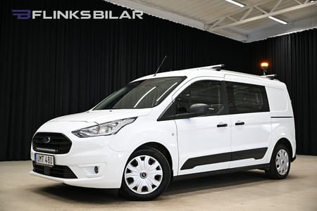 Ford Transit Connect 230 LWB L2|Automat|Dubbeldörr|Lågmil|EnÄgare|SeUtr!