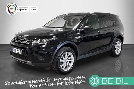 Land Rover Discovery Sport 2.0 TD4 AWD KAMKEDJA BYTT HALVSKINN NAVIGATION DRAG