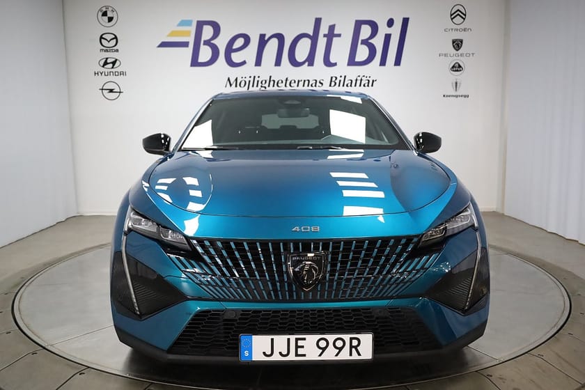 Bild 3 av Peugeot 408 GT 1.2 PureTech 130 AUT / Adaptiv farthållare / Drag