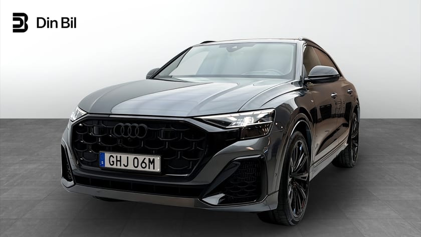 Bild 1 av Audi Q8 60 TFSI e quattro 490HK S-Line Drag Läder PANO