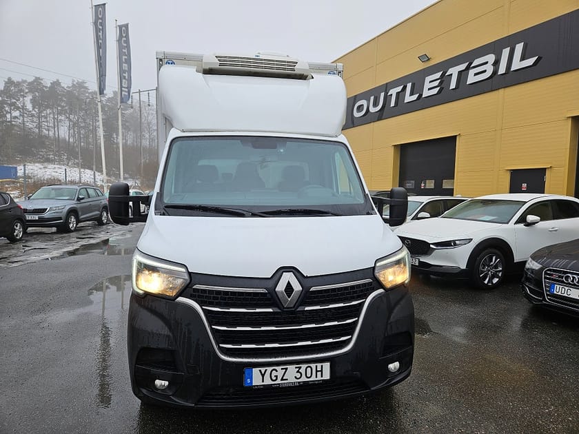 Bild 4 av Renault Master Chassi Cab Skåp 3.5T 2.3 dCi 163hk Kylbil Bakgavellyft MOMS
