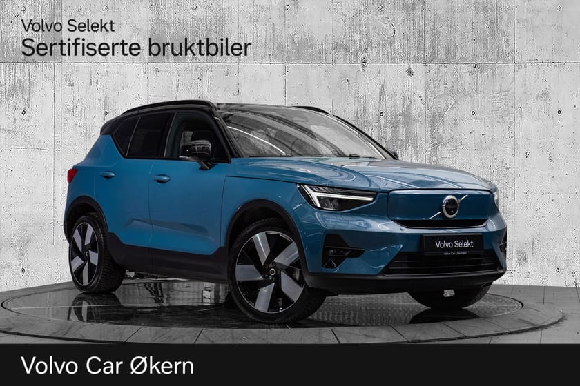 Bilde 1 av Volvo XC40 Recharge Twin motor Ultimate - Hengerfeste 360Kamera HarmanKardon