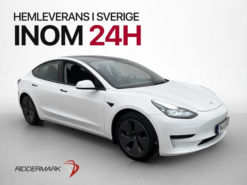 Bild 3 av Tesla Model 3 Standard Range Autopilot Pano Rattvärme MOMS