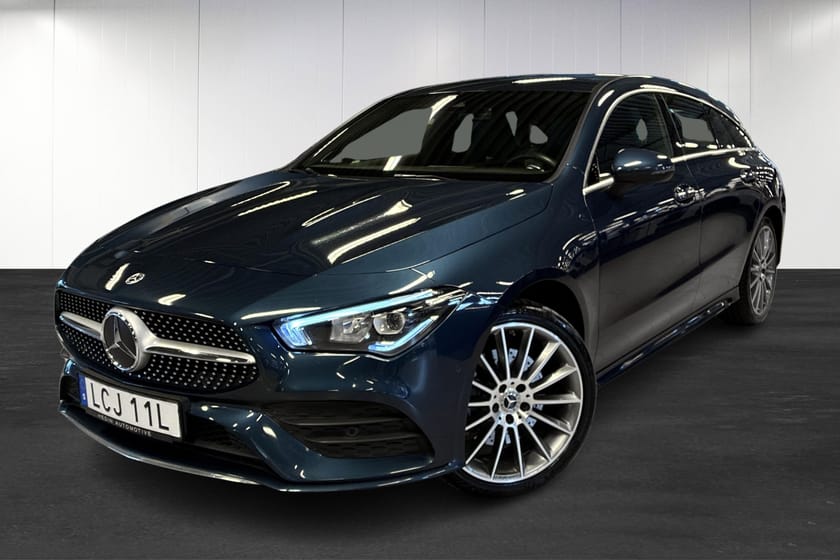 Bild 1 av Mercedes-Benz CLA 250 e Shooting Brake SB 8G-DCT | AMG | Navi | Backkamera | Drag | Delläder |