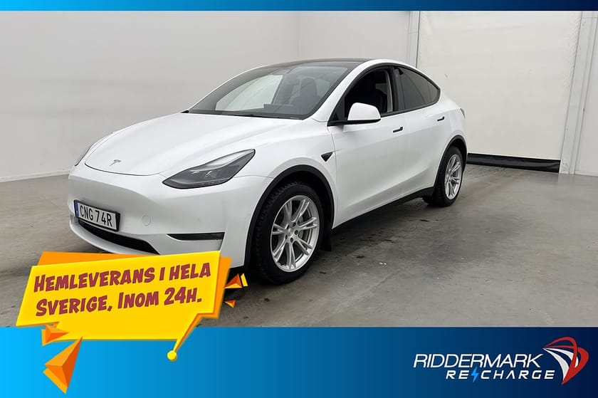 Bild 1 av Tesla Model Y Long Range AWD Autopilot Rattvärme Sv.Såld