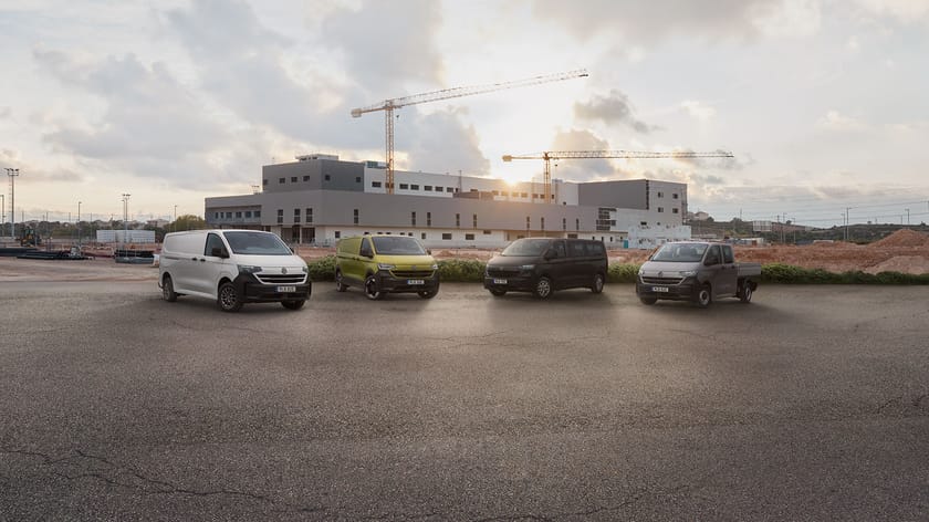 Nya Volkswagen Transporter  bakgrundsbild