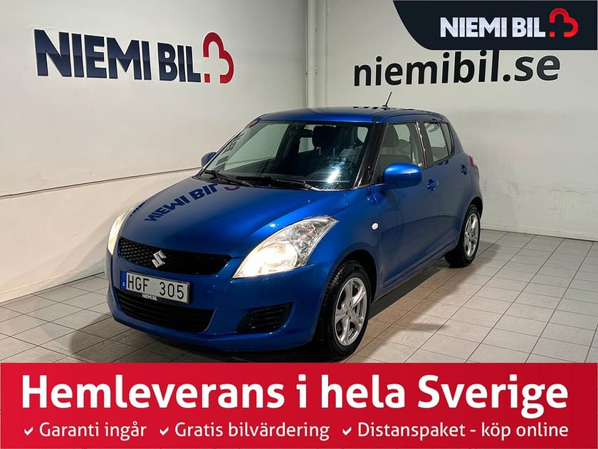 Bild 1 av Suzuki Swift 5-dörrar 1.2 VVT 4WD Kamkedja Drag MoK S/V-hjul