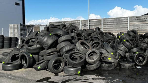 Vad händer med gamla däck?