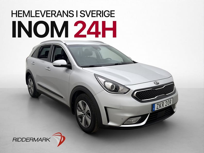 Bild 1 av Kia Niro Hybrid Advance Plus 2 Läder Kamera CarPlay Rattvärm
