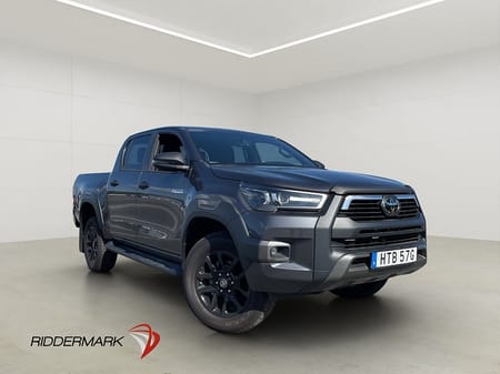 Toyota Hilux Dubbelhytt Invincible 2.8 MHEV 4WD FACELIFT Drag Diff MOMS