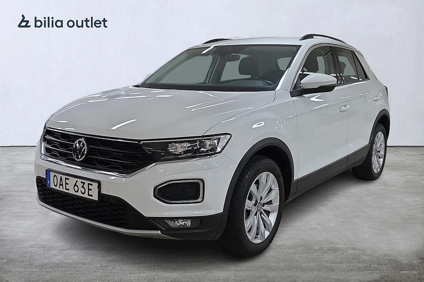 Bild 1 av Volkswagen T-Roc 1.5 TSI ACT Plus PDC Adaptiv farthållare Navi Apple car