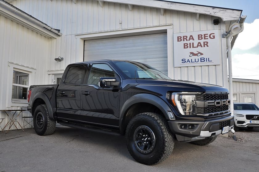 Bild 1 av Ford F-150 Raptor 4x4 456hk B&O Panorama 360° Drag Skinn Moms