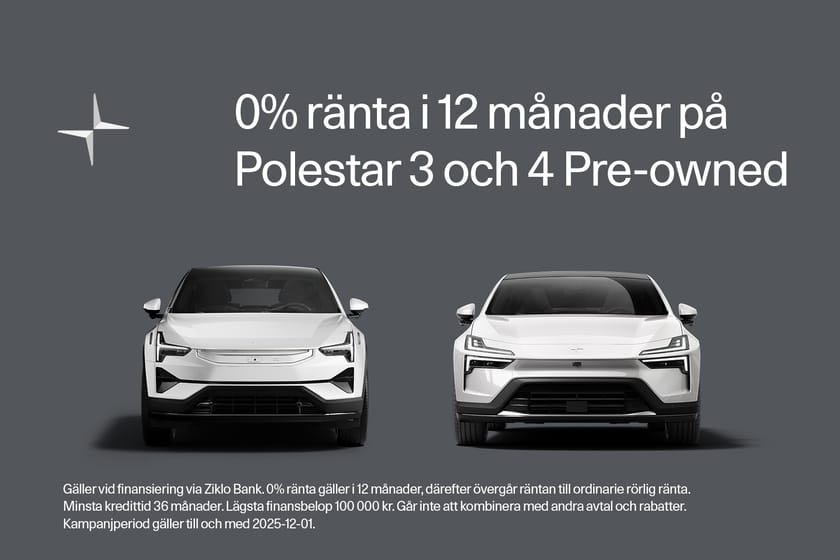 Bild 2 av Polestar 3 Long Range Dual Motor 111kWh Plus Pilot | 0% Ränta*