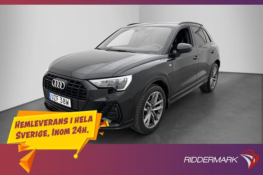 Bild 3 av Audi Q3 35 TFSI 150hk S-Line Black Optik Cockpit Värmare