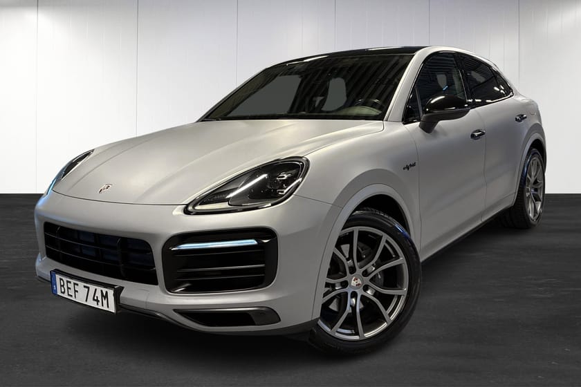 Bild 1 av Porsche Cayenne E-Hybrid Coupé TipTronic S | Platinum Edition | Pano | Bose | Drag | Luftfjädring