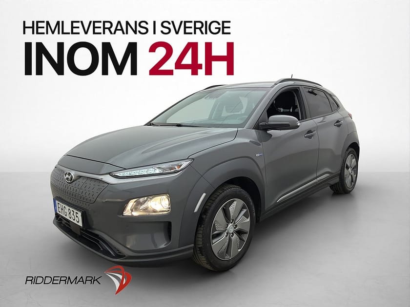 Bild 4 av Hyundai Kona Electric 39.2 kWh 136hk Kamera CarPlay Rattvärm