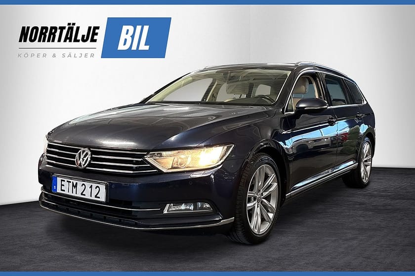 Bild 1 av Volkswagen Passat Sportscombi TDI 190HK 4M NAV VÄRMARE NYBES KAMREM BYTT