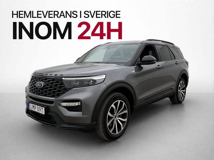 Bild 3 av Ford Explorer Plug-In Hybrid 457hk AWD ST 7-Sits Pano Skinn MOMS