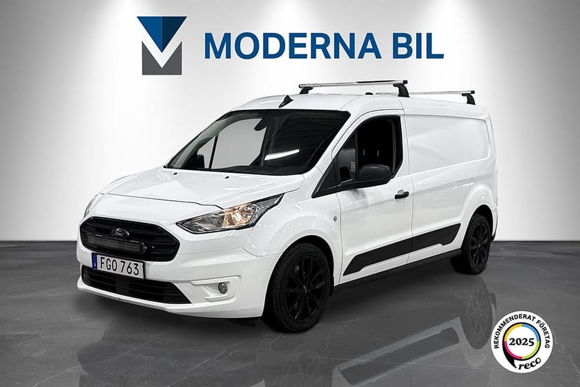 Bild 1 av Ford Transit Connect 210 LWB 1.5 120hk Moms Drag Inredd Kamrem bytt