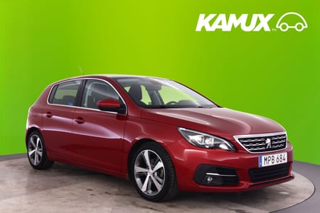 Peugeot 308 1.2 Allure GRILL PÅ KÖPET! Pano Carplay Drag Skinn Keyless P-Sens