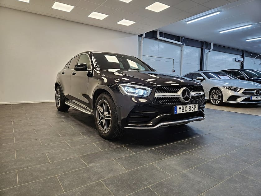 Bild 5 av Mercedes-Benz GLC 400 d Coupé 4MATIC AMG Cockpit Burmester Taklucka Drag