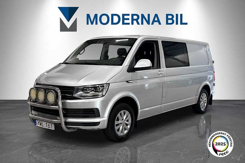 Bild 1 av Volkswagen Transporter Kombi 2.0 TDI 150hk EU6 5-sits Aut Lång D-värm Drag LED