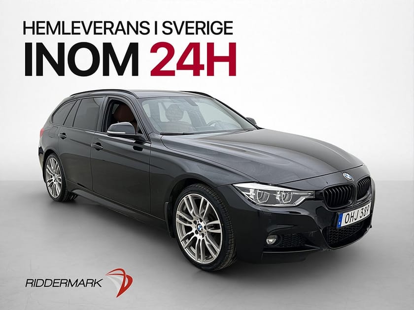 Bild 1 av BMW 320d xDrive Touring 320 190hk M Sport Skinn Navi Farthållare Drag