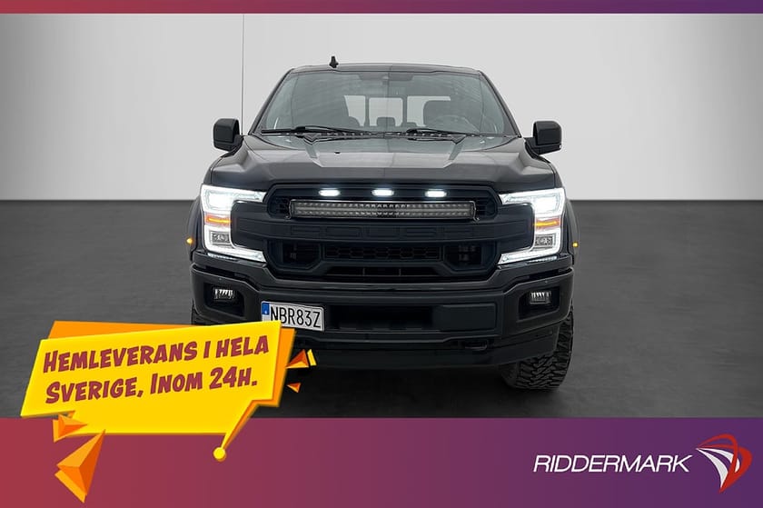 Bild 5 av Ford F-150 SuperCrew Lariat Sport V8 4x4 Drag Pano B&O Skinn Moms 1-Äg