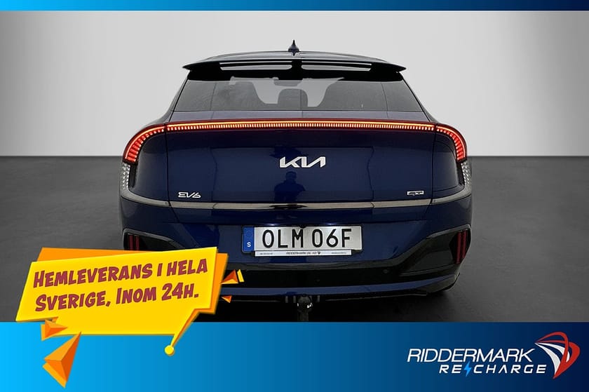 Bild 3 av Kia EV6 GT 585hk Cockpit 360° HuD Navi Drag T-Lucka Meridian