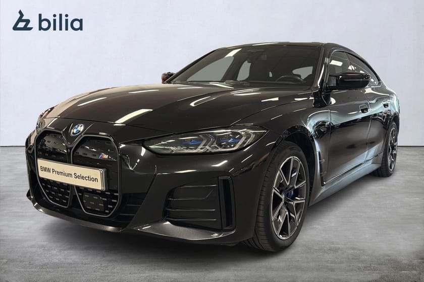 Bild 1 av BMW i4 M50 xDrive Gran Coupé M-sport |Drag|HiFi| Stol m minne