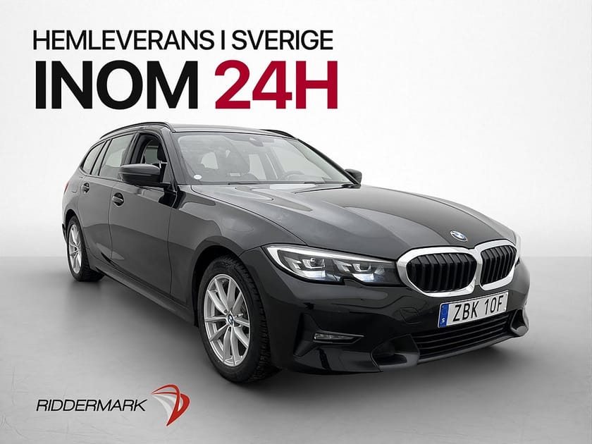 Bild 1 av BMW 320d xDrive Touring 320 Sport line HiFi Sensorer Halvskinn