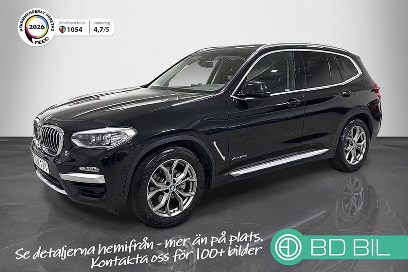 Bild 1 av BMW X3 xDrive20d AWD VÄRMARE DRAG NAVI