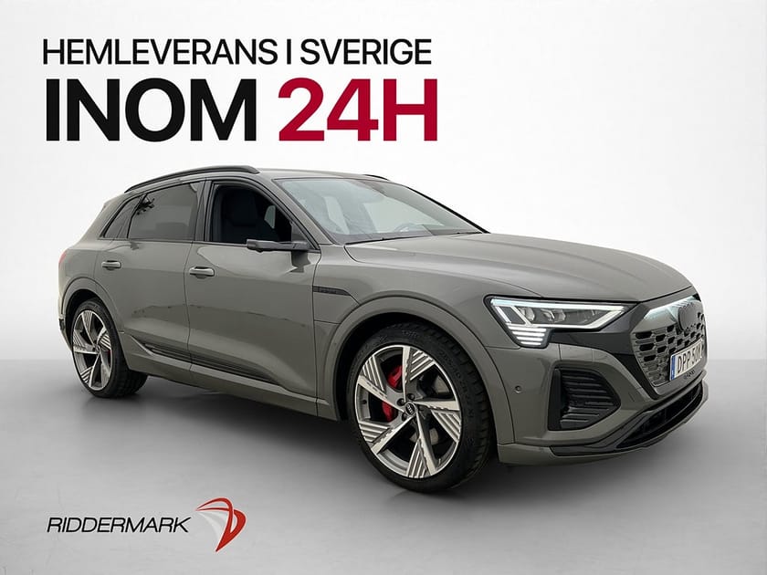 Bild 1 av Audi Q8 55 e-tron quattro Q Pano B&O 3D Skinn Vitruella-Speglar MOMS