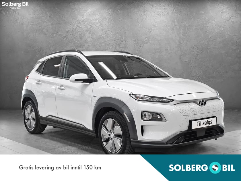 Bilde 3 av Hyundai Kona Electric 64 kWh 449km/64kWh/DELSKINN/ACC/KAMERA/NAVI/DAB+