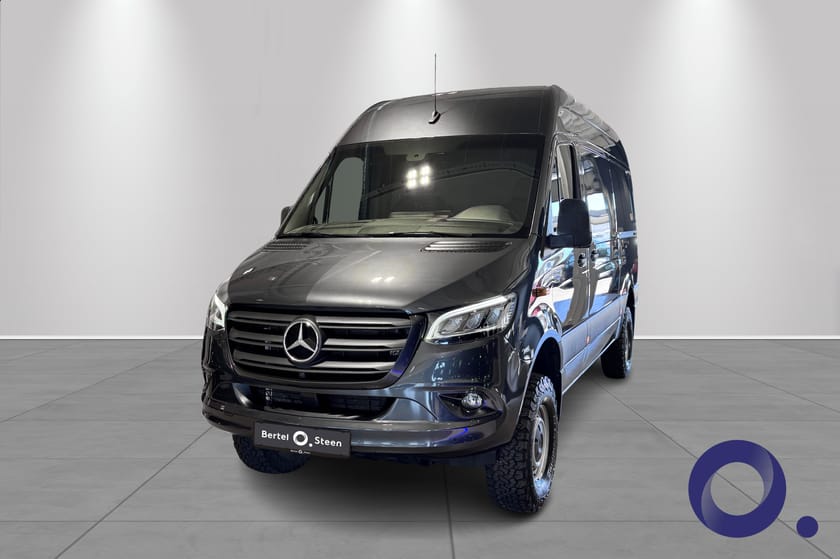 Bilde 2 av Mercedes-Benz Sprinter 319 CDI 4x4 Panel Van 319/37 KA / GODT UTSTYRT! / DISTRONIC /