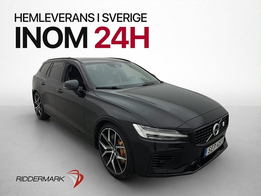 Bild 3 av Volvo V60 Polestar Engineered T8 AWD 405hk Värm H/K 360° Drag Head-Up